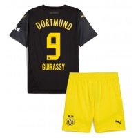 Dres Borussia Dortmund Serhou Guirassy #9 Preč pre deti 2024-25 Krátky Rukáv (+ trenírky)